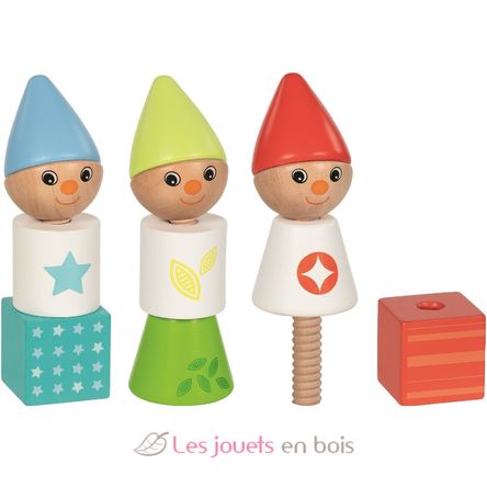 Blocs à visser Lutins GK58378 Goki 1