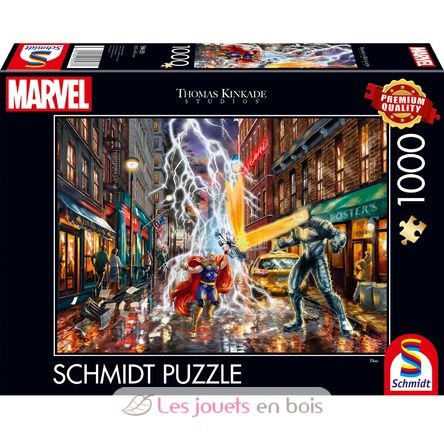 Puzzle Marvel Thor 1000 pcs S-58433 Schmidt Spiele 1