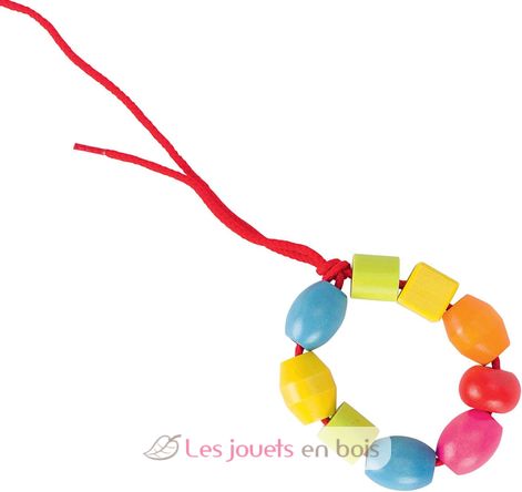Set de 45 perles en bois GK58498 Goki 4
