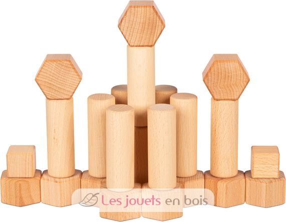 Jeu de construction en bois naturel GK58803 Goki 1