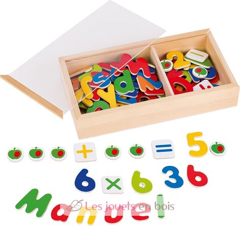 Aimants alphabet et chiffres GK58955 Goki 1