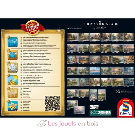 Puzzle Paris ville de l'amour 1000 pcs S-59470 Schmidt Spiele 2