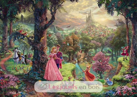 Puzzle La Belle au bois dormant 1000 pcs S-59474 Schmidt Spiele 2