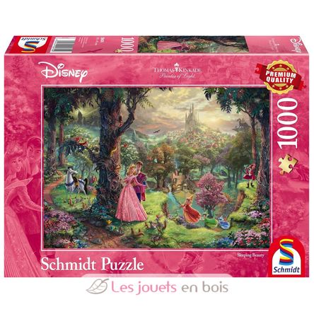 Puzzle La Belle au bois dormant 1000 pcs S-59474 Schmidt Spiele 1