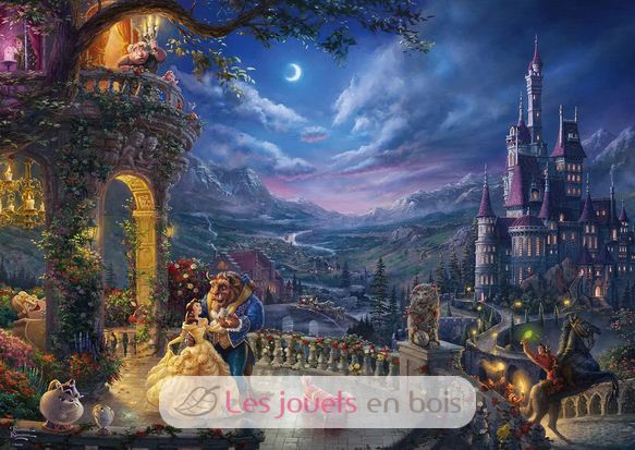 Puzzle La Belle et la Bête au clair de lune 1000 pcs S-59484 Schmidt Spiele 2