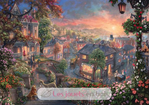 Puzzle La Belle et le Clochard 1000 pcs S-59490 Schmidt Spiele 2