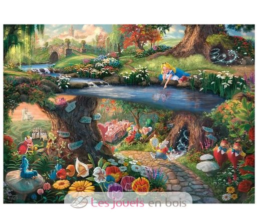 Puzzle Alice aux pays des merveilles 1000 pcs S-59636 Schmidt Spiele 2