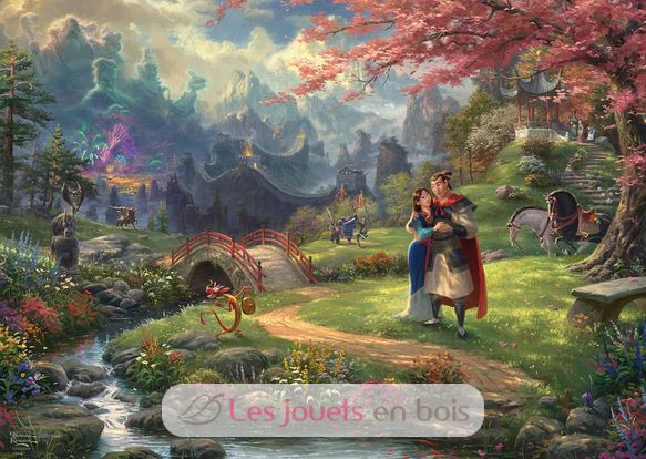 Puzzle Mulan Fleurs d'Amour 1000 pcs S-59672 Schmidt Spiele 2