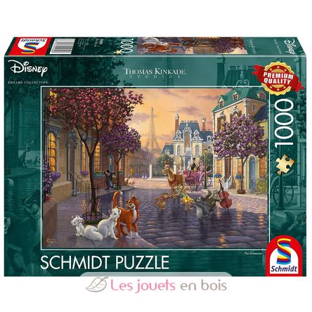 Puzzle Les Aristochats 1000 pcs S-59690 Schmidt Spiele 1