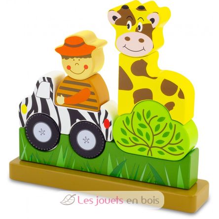 Puzzle magnétique - Puzzle chevalier - Puzzle bébé - 10 pièces