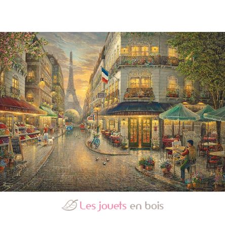 Puzzle en bois Paris pittoresque 1000 pcs S-59798 Schmidt Spiele 2