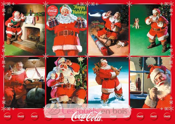 Puzzle Père Noël Coca Cola 1000 pcs S-59956 Schmidt Spiele 3