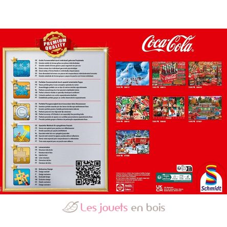 Puzzle Père Noël Coca Cola 1000 pcs S-59956 Schmidt Spiele 2