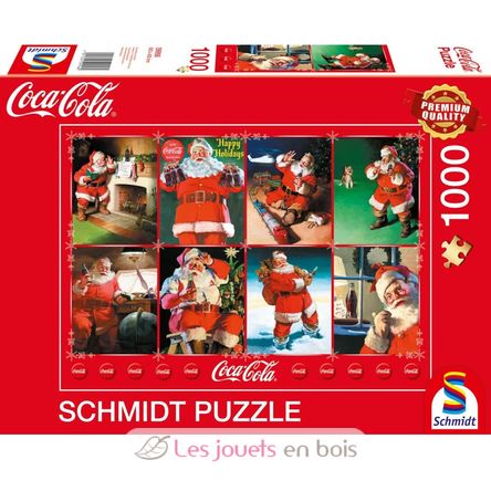 Puzzle Père Noël Coca Cola 1000 pcs S-59956 Schmidt Spiele 1