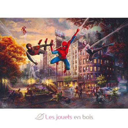Puzzle Marvel Spider-Man et ses amis 1000 pcs S-59957 Schmidt Spiele 2