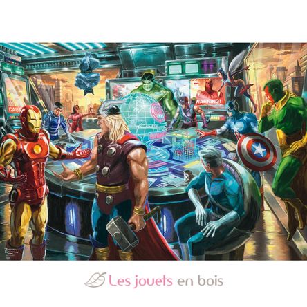 Puzzle Marvel The Avengers 1000 pcs S-59958 Schmidt Spiele 2