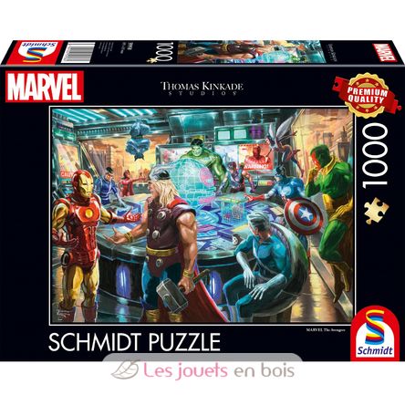 Puzzle Marvel The Avengers 1000 pcs S-59958 Schmidt Spiele 1
