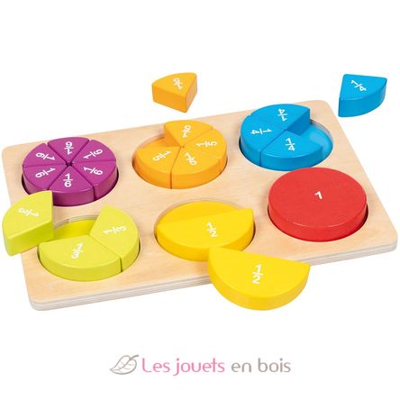 Jeu éducatif Les fractions GK59960 Goki 1