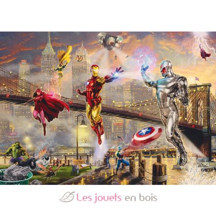 Puzzle Marvel Iron Man 1000 pcs S-59960 Schmidt Spiele 2