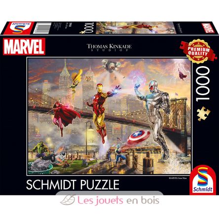 Puzzle Marvel Iron Man 1000 pcs S-59960 Schmidt Spiele 1