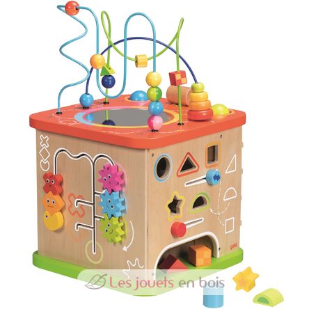 Cube d'activités et de motricité XXL GK59964 Goki 1