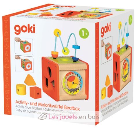 Cube de motricité et d'activités musicales GK59966 Goki 4