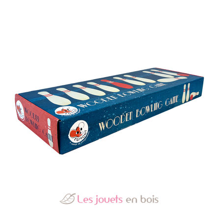Jeu de bowling en bois EG600010 Egmont Toys 7