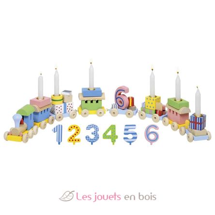 Train anniversaire 14 pcs GK60659 Goki 2