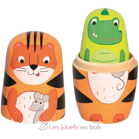 Poupées gigognes Tigre Tavi et ses amis GK60661 Goki 2