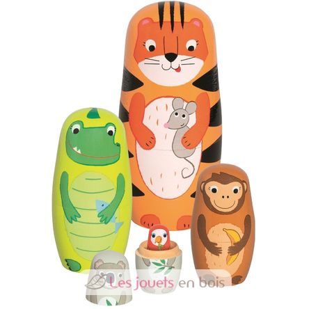 Poupées gigognes Tigre Tavi et ses amis GK60661 Goki 1