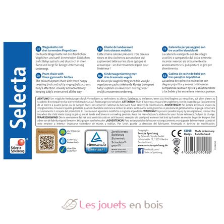 Piepolini Chaîne de landau trois oiseaux SE1363-4200 Selecta 7