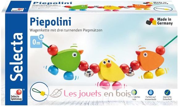 Piepolini Chaîne de landau trois oiseaux SE1363-4200 Selecta 6
