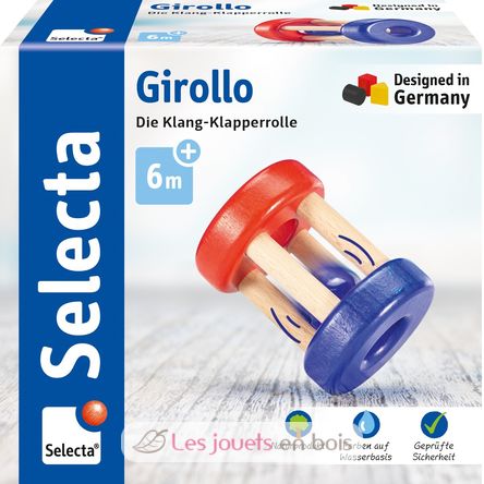 Girollo hochet rouleau rigolo SE1413-4211 Selecta 2