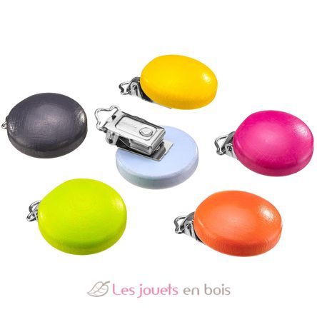 Clips en bois massif 3,5 cm SE61060 Selecta 1