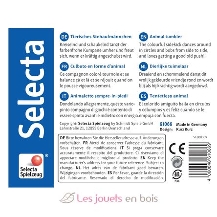 Culbuto Max crabe SE61066 Selecta 4