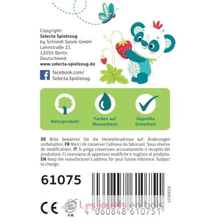 Planche de motricité arrosoir SE61075 Selecta 5