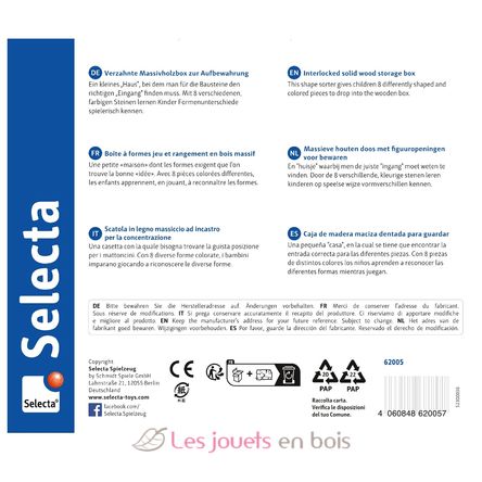 Boîte à formes SE1438 Selecta 6