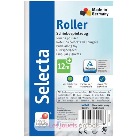 Jouet à pousser Roller SE1631-4291 Selecta 5
