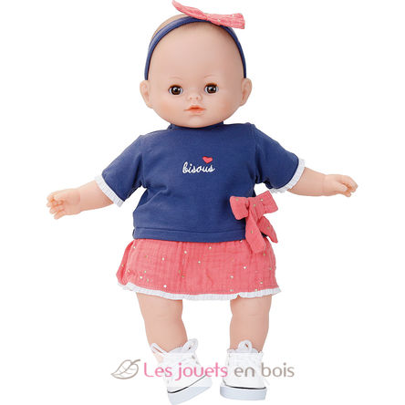 Poupée Petit Câlin souple 36 cm Célène PE623640 Petitcollin 1