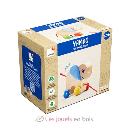 Yambo l'éléphant à tirer SE62925 Selecta 2