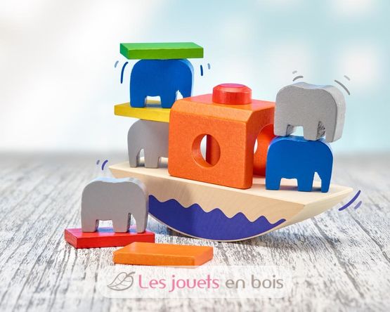 Empil'eléphants jeu d'équilibre SE62927 Selecta 2