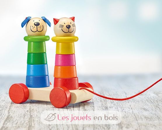 Filino jeu à tirer et empiler - Selecta - Les jouets en bois