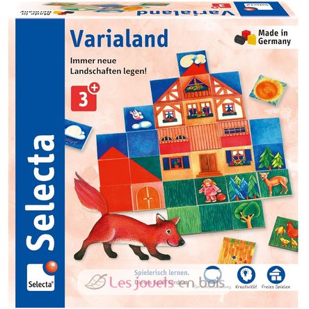 Varialand puzzle en bois SE63021 Selecta 1