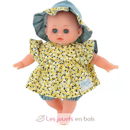 Poupée Ecolo Doll 28 cm Bouton d'or PE632820 Petitcollin 1