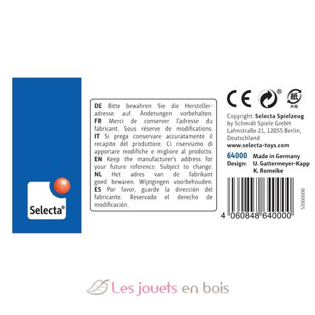 Hochet étoile rose SE21311 Selecta 4
