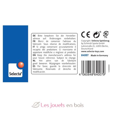 Petite voiture rapide rouge SE21442-4312 Selecta 2