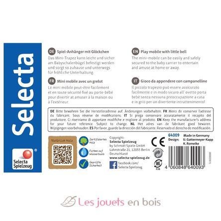 Mini portique - Etoile rose SE21480 Selecta 5