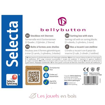 Boite à formes étoilée SE64017 Selecta 6
