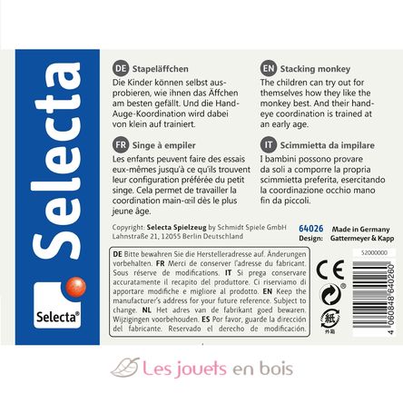 Singe à empiler SE64026 Selecta 4