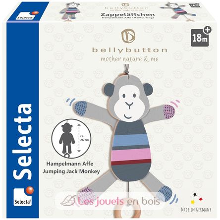 Pantin articulé singe SE64027 Selecta 4